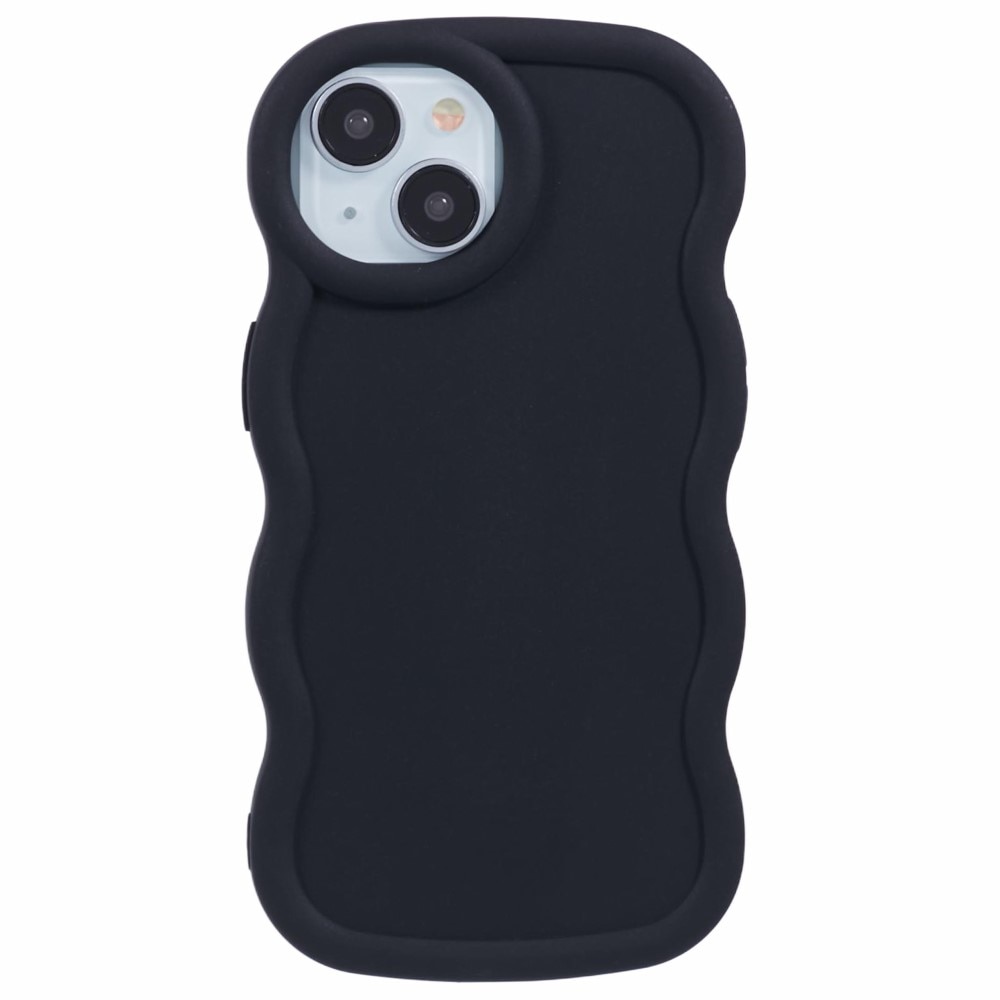 Wavy Edge TPU Skal iPhone 13 Svart