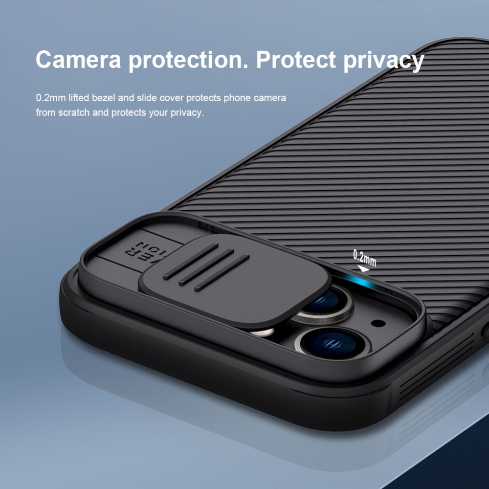 CamShield Skal iPhone 14 Blå