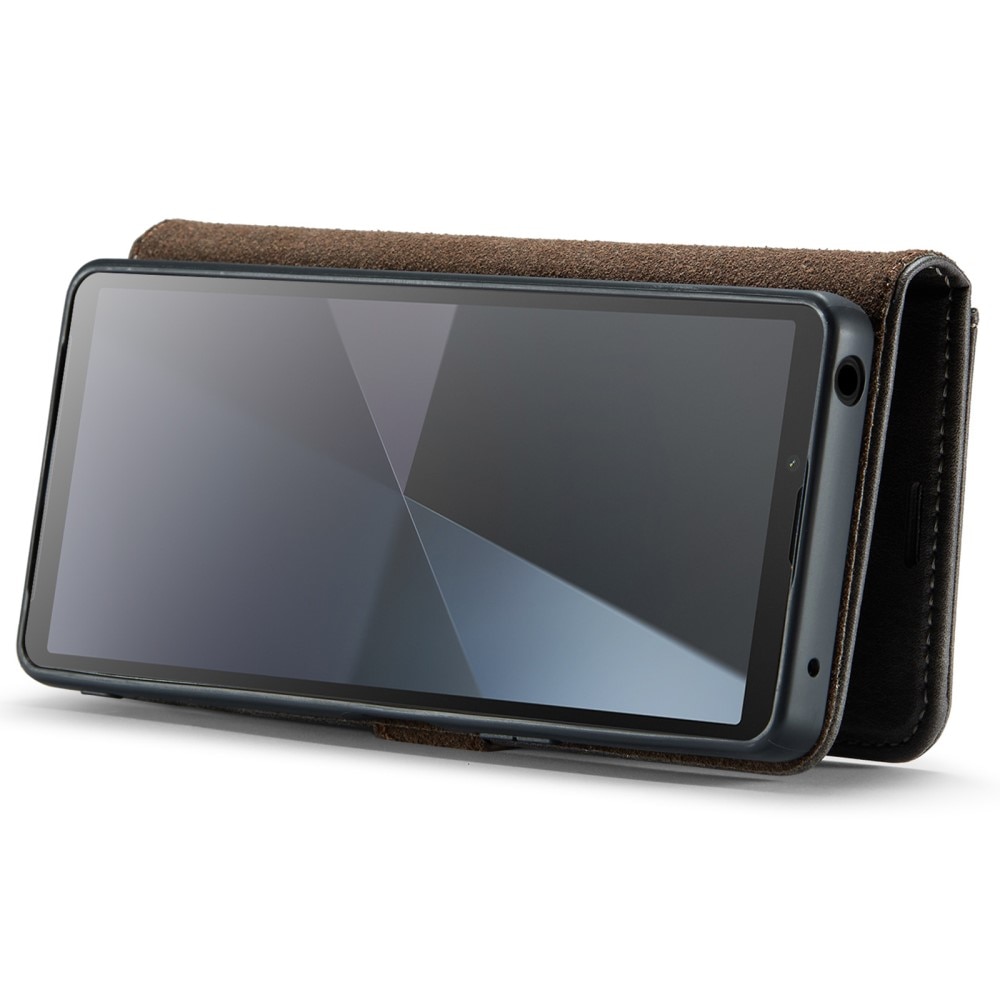 Magnet Wallet Sony Xperia 10 VI Brown