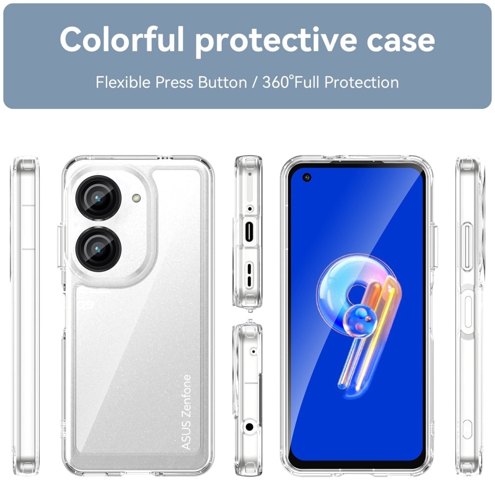 Crystal Hybrid Case Asus Zenfone 9 Transparent