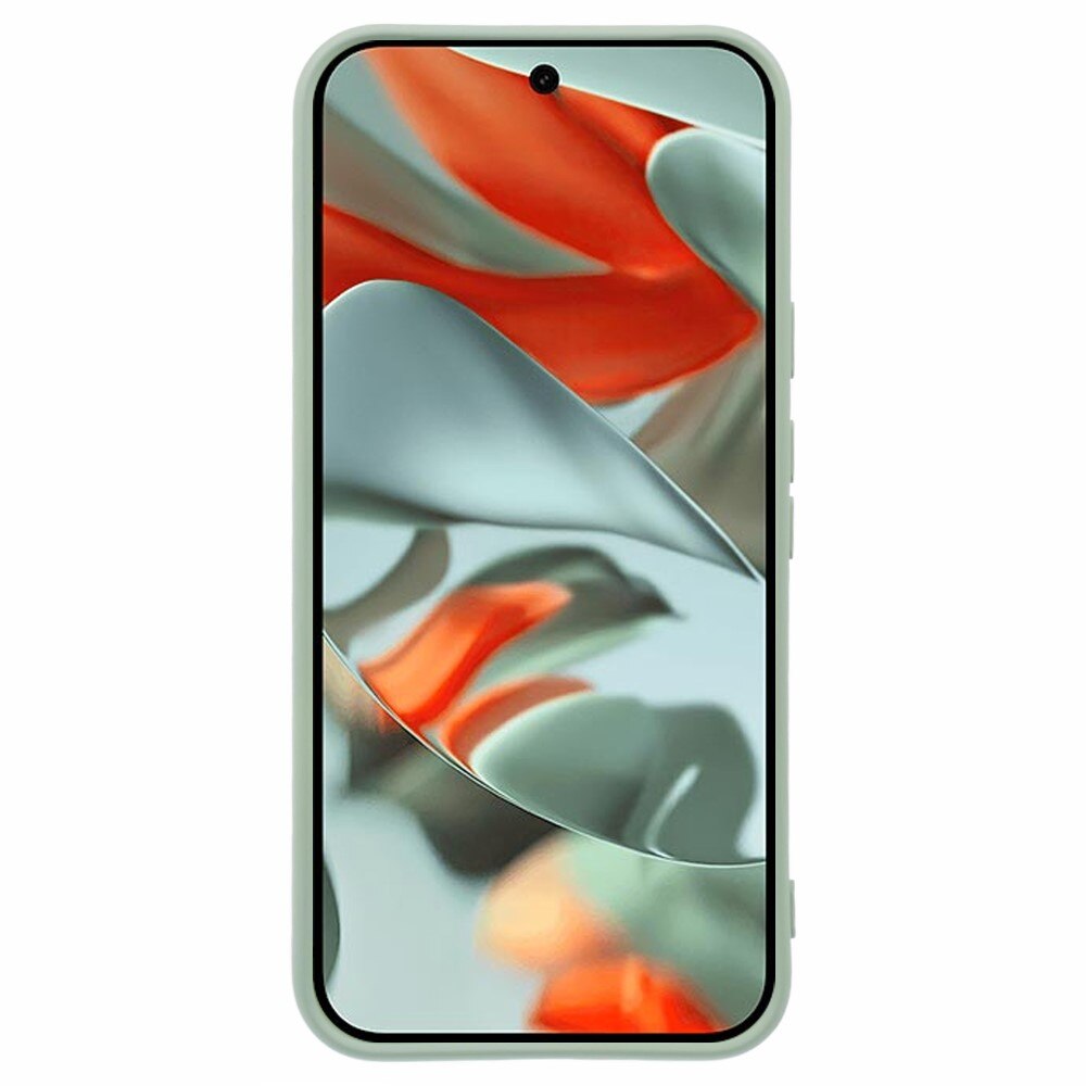 Stöttåligt Skal TPU Google Pixel 9 Pro Grön