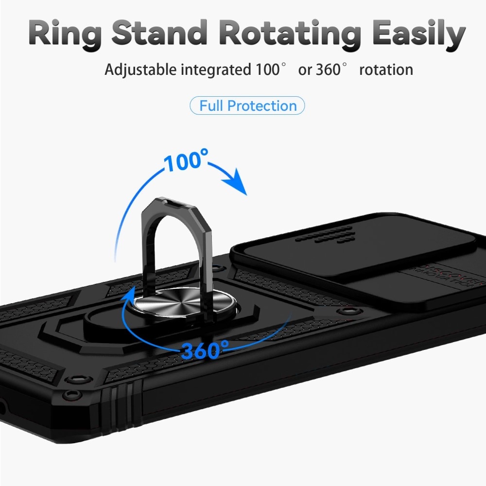 Hybridskal Ring+Kameraskydd Samsung Galaxy S20 Ultra svart
