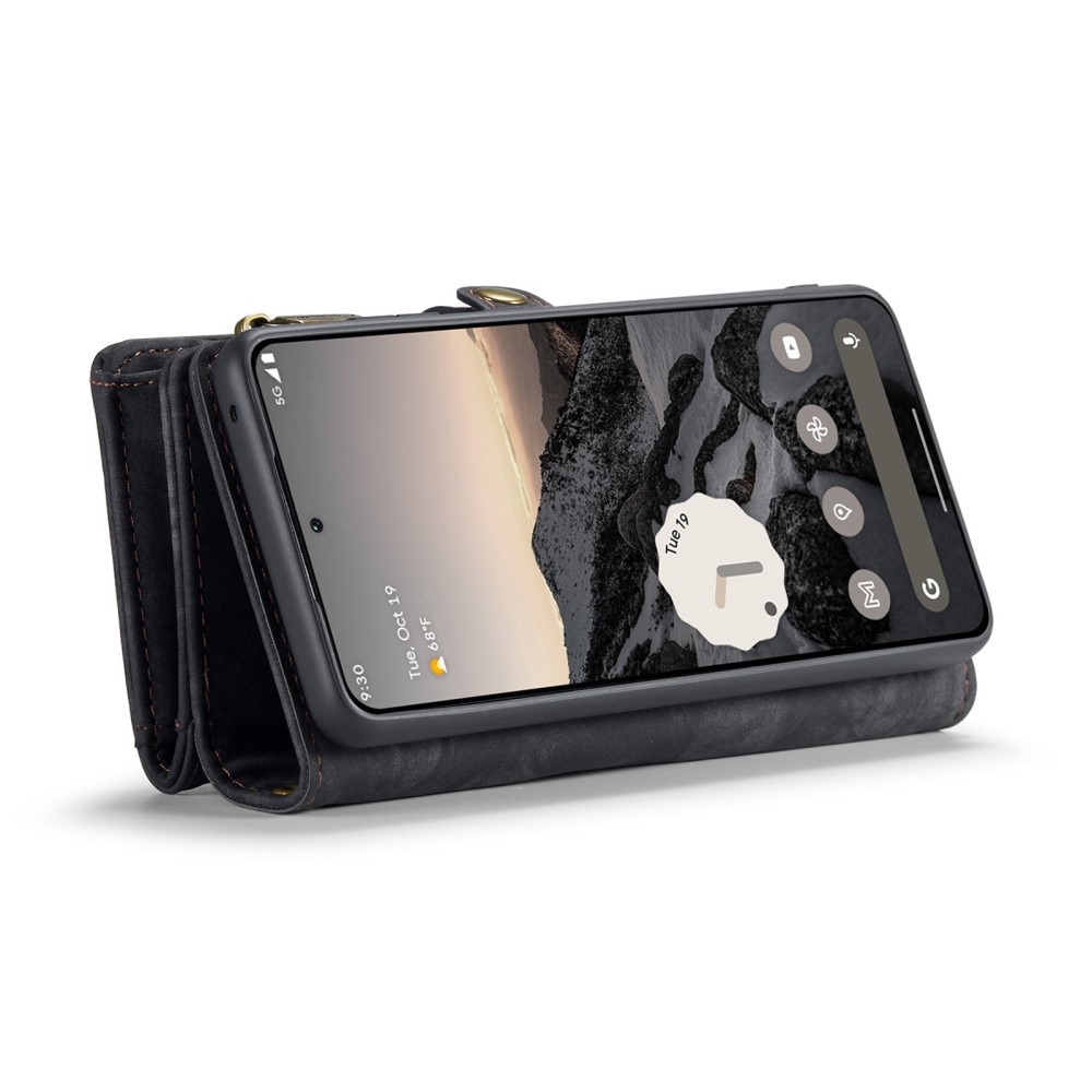 Multi-slot Plånboksfodral Google Pixel 9 Pro XL Grå