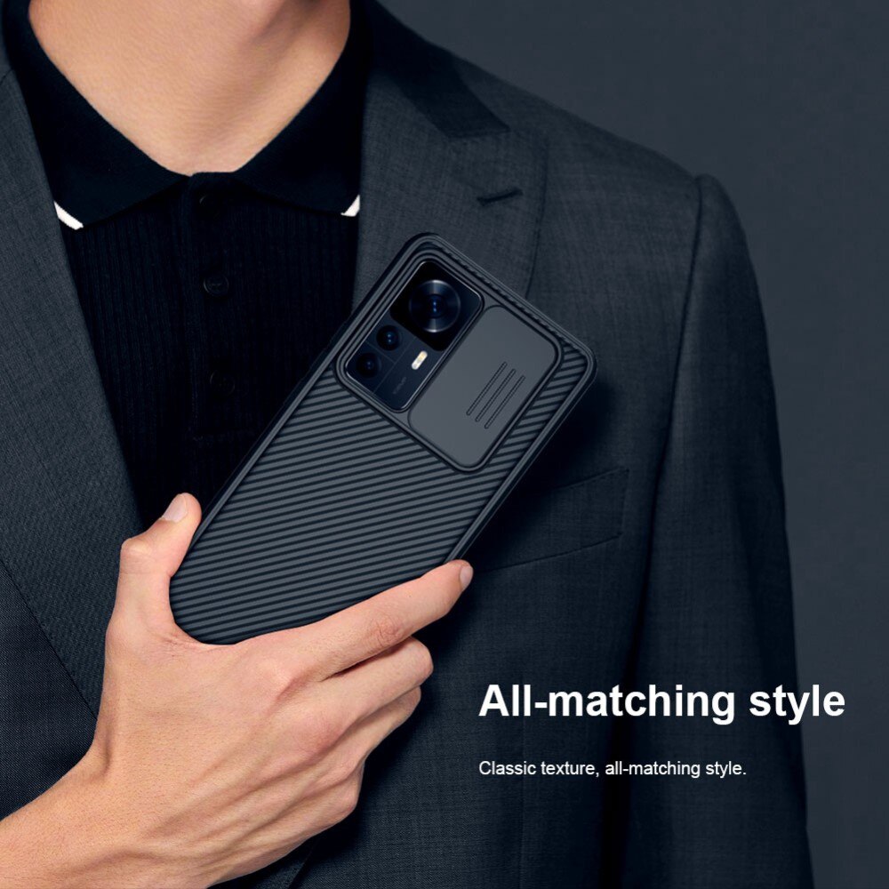 CamShield Skal Xiaomi 12T Svart