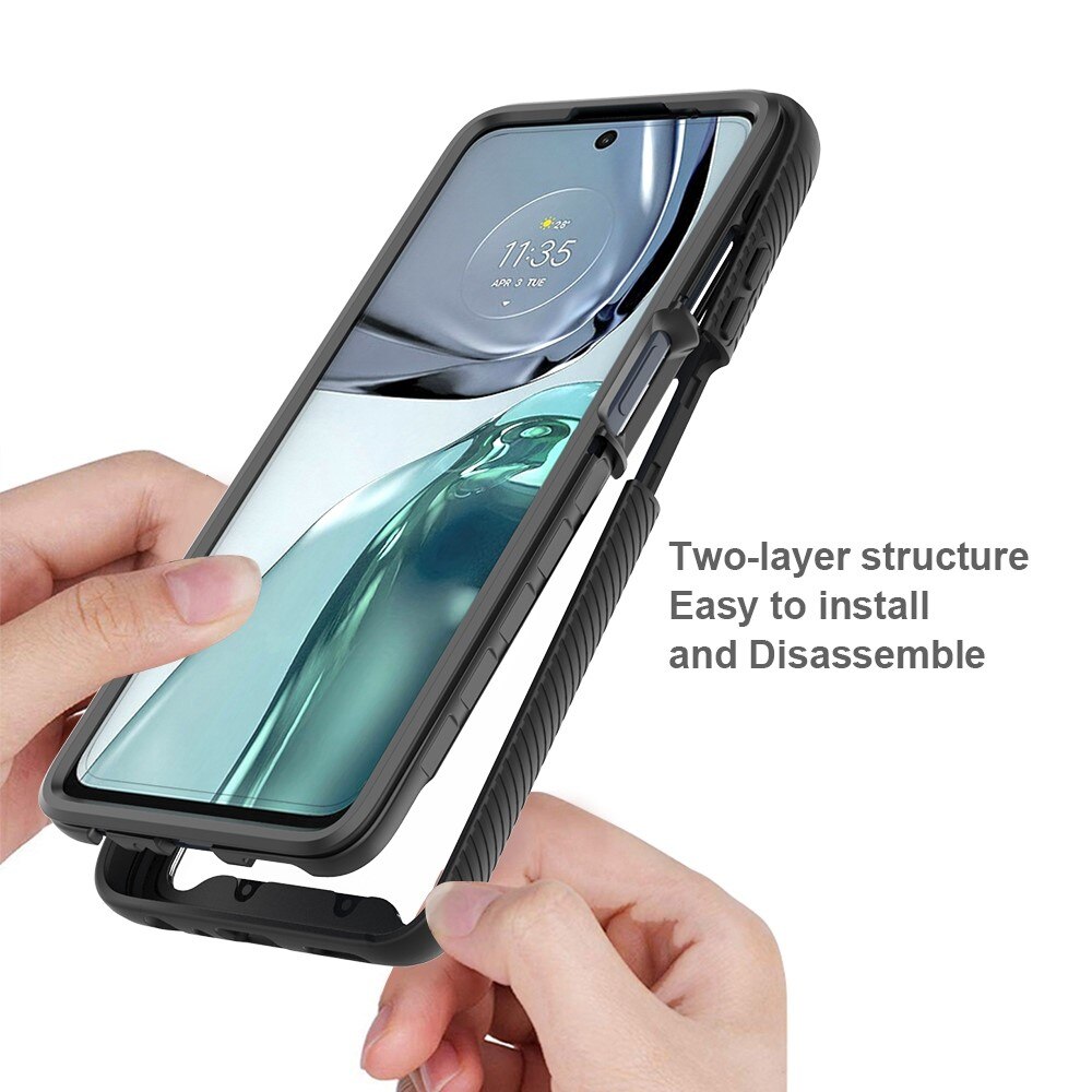 Full Protection Case Motorola Moto G62 Black