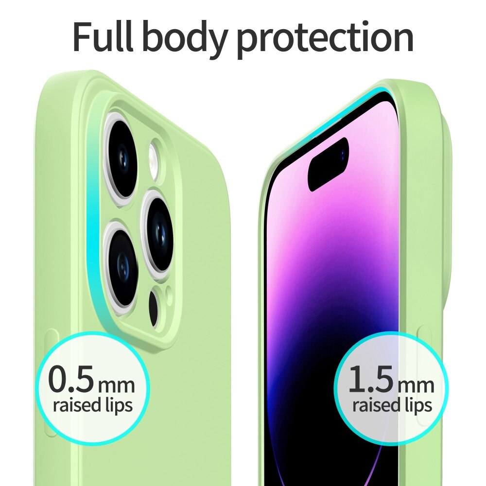 Soft TPU Case iPhone 14 Pro Max grön