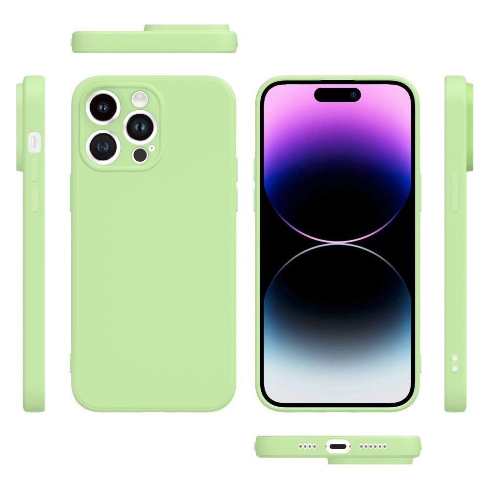 Soft TPU Case iPhone 14 Pro Max grön