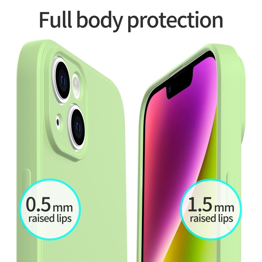 Soft TPU Case iPhone 14 grön