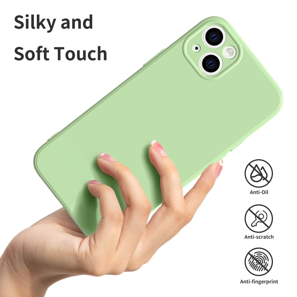 Soft TPU Case iPhone 14 grön