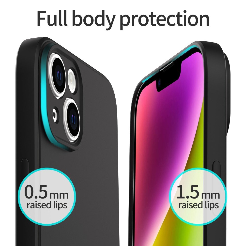 Soft TPU Case iPhone 14 Plus Black