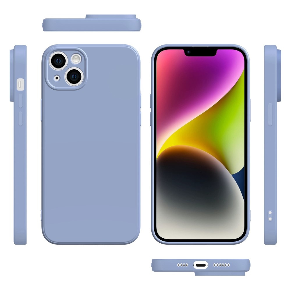 Soft TPU Case iPhone 14 Plus blå