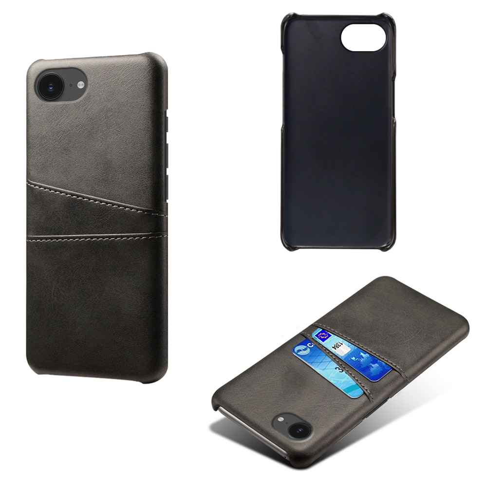 Card Slots Case iPhone 16e Svart
