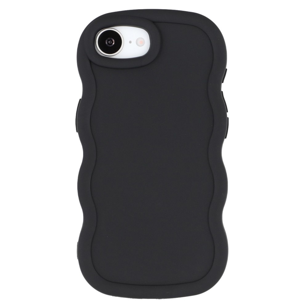Wavy Edge TPU Skal iPhone 16e Svart