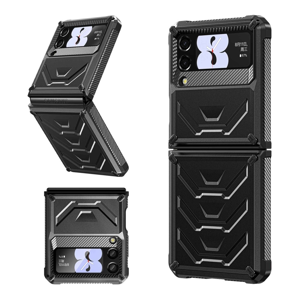 Tactical Protection Case Samsung Galaxy Z Flip 3 Black