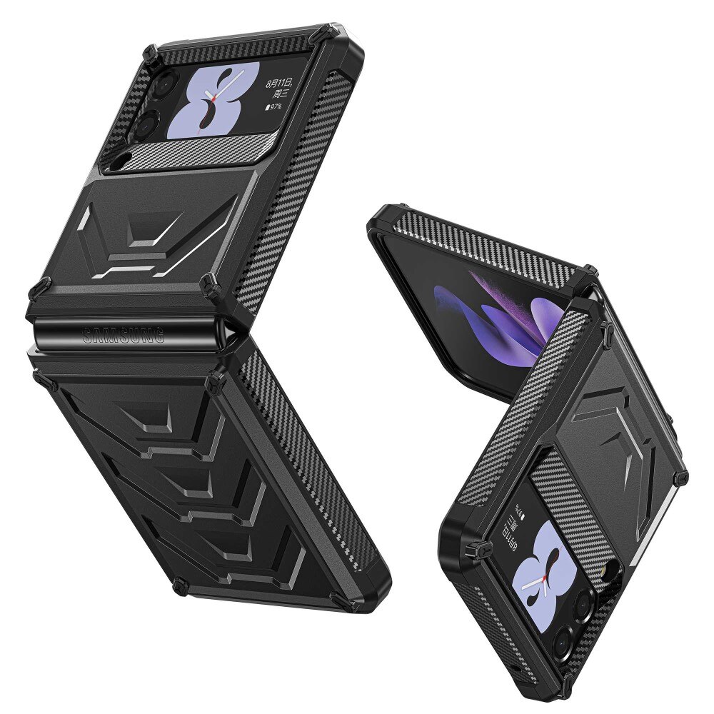 Tactical Protection Case Samsung Galaxy Z Flip 3 Black