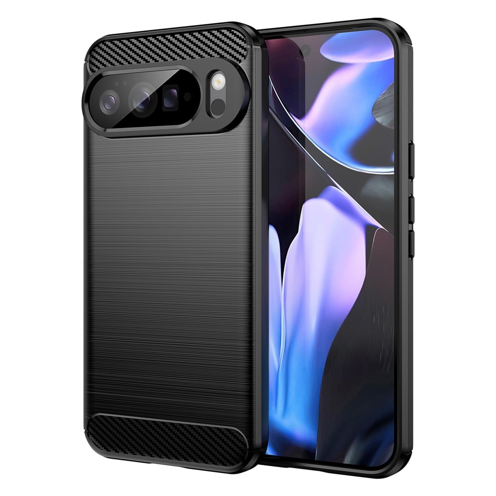 Google Pixel 10 Pro XL Skal TPU Brushed Svart