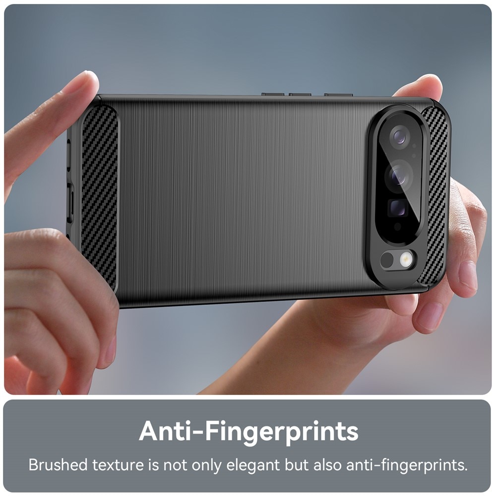 Google Pixel 10 Pro XL Skal TPU Brushed Svart