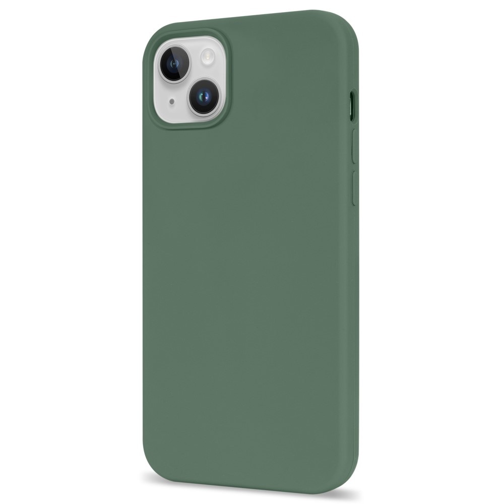 Silikonskal iPhone 14 grön