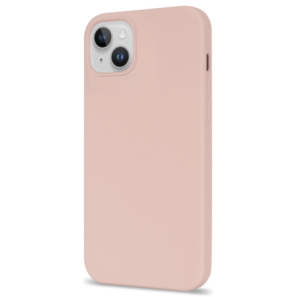 Silikonskal iPhone 14 rosa