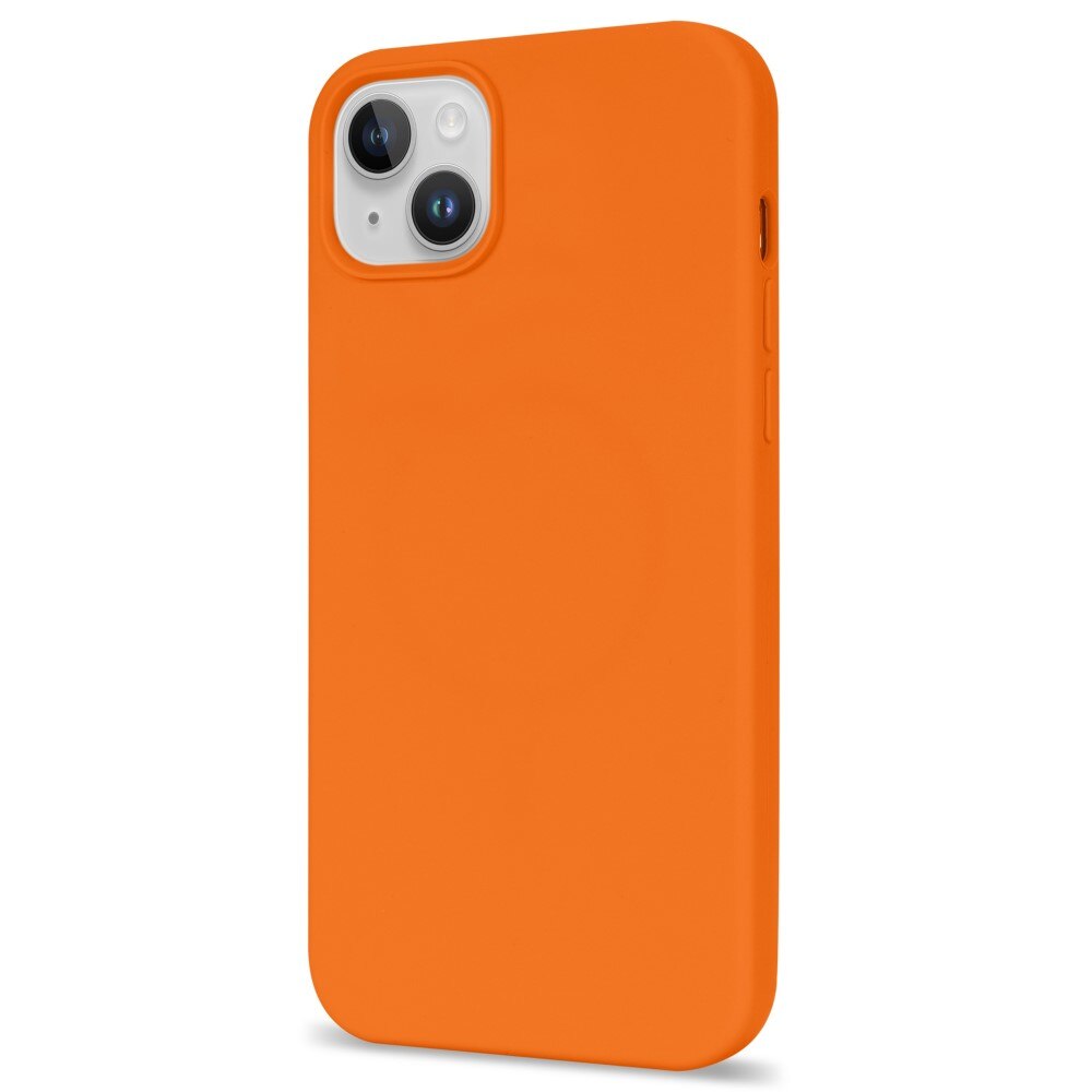 Silikonskal iPhone 14 orange