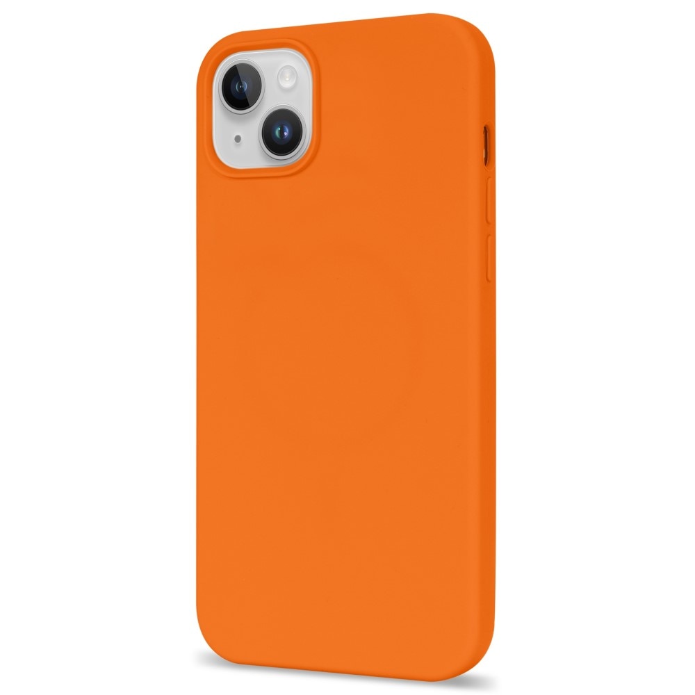 Silikonskal iPhone 14 Plus orange
