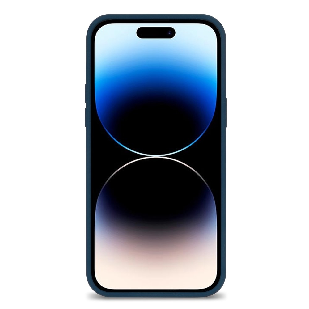 Silikonskal iPhone 14 Pro blå