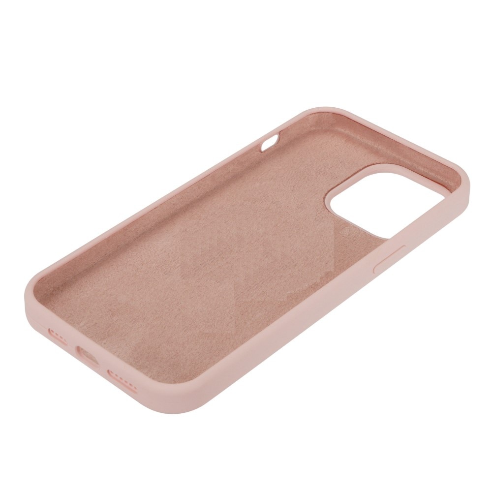 Silikonskal iPhone 14 Pro rosa