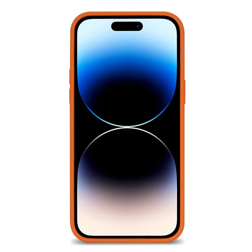 Silikonskal iPhone 14 Pro orange