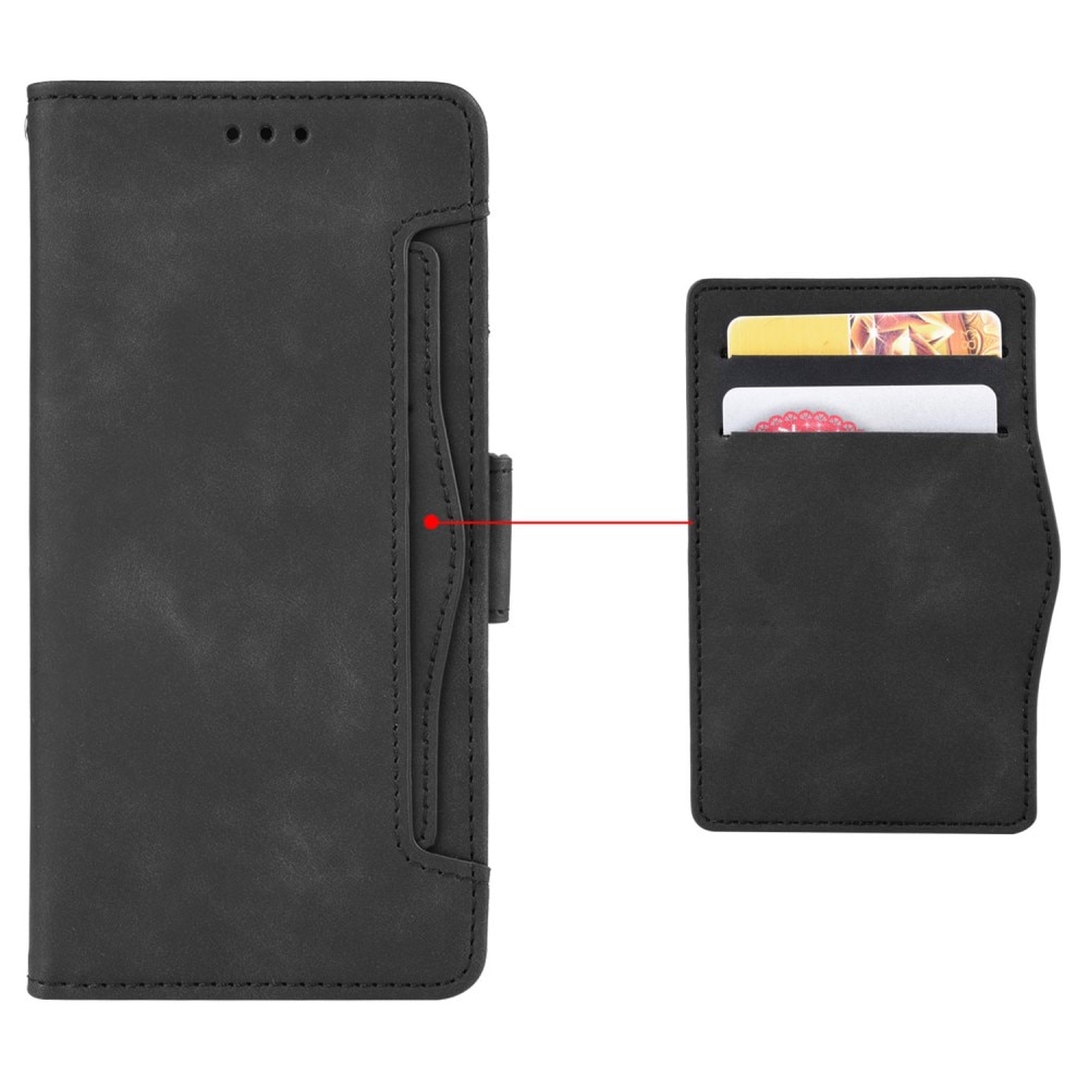 Multi Plånboksfodral Motorola Moto E22i svart