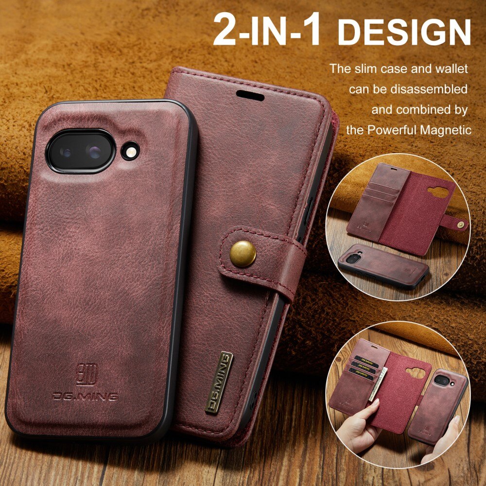Magnet Wallet Google Pixel 9a Red