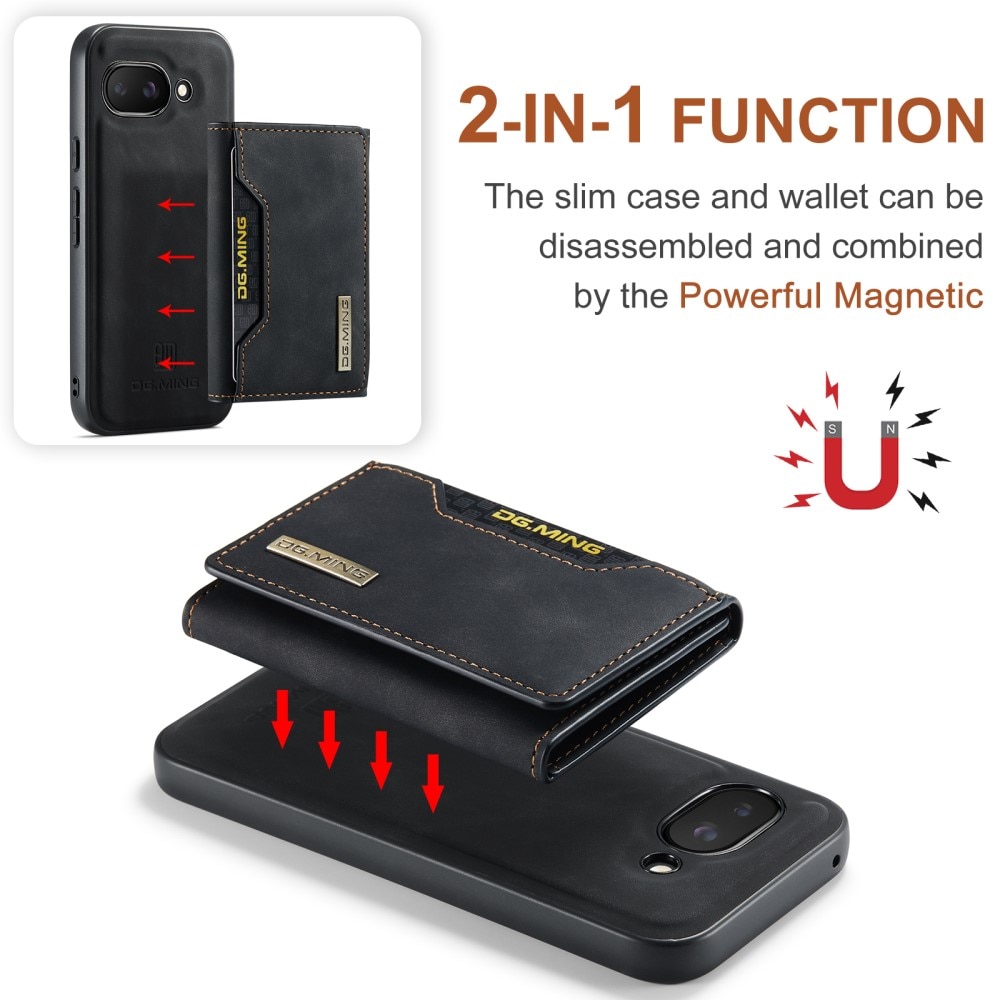 Magnetic Card Slot Case Google Pixel 9a Black