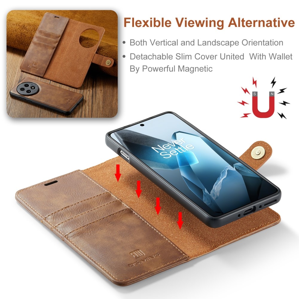 Magnet Wallet  OnePlus 13 Cognac