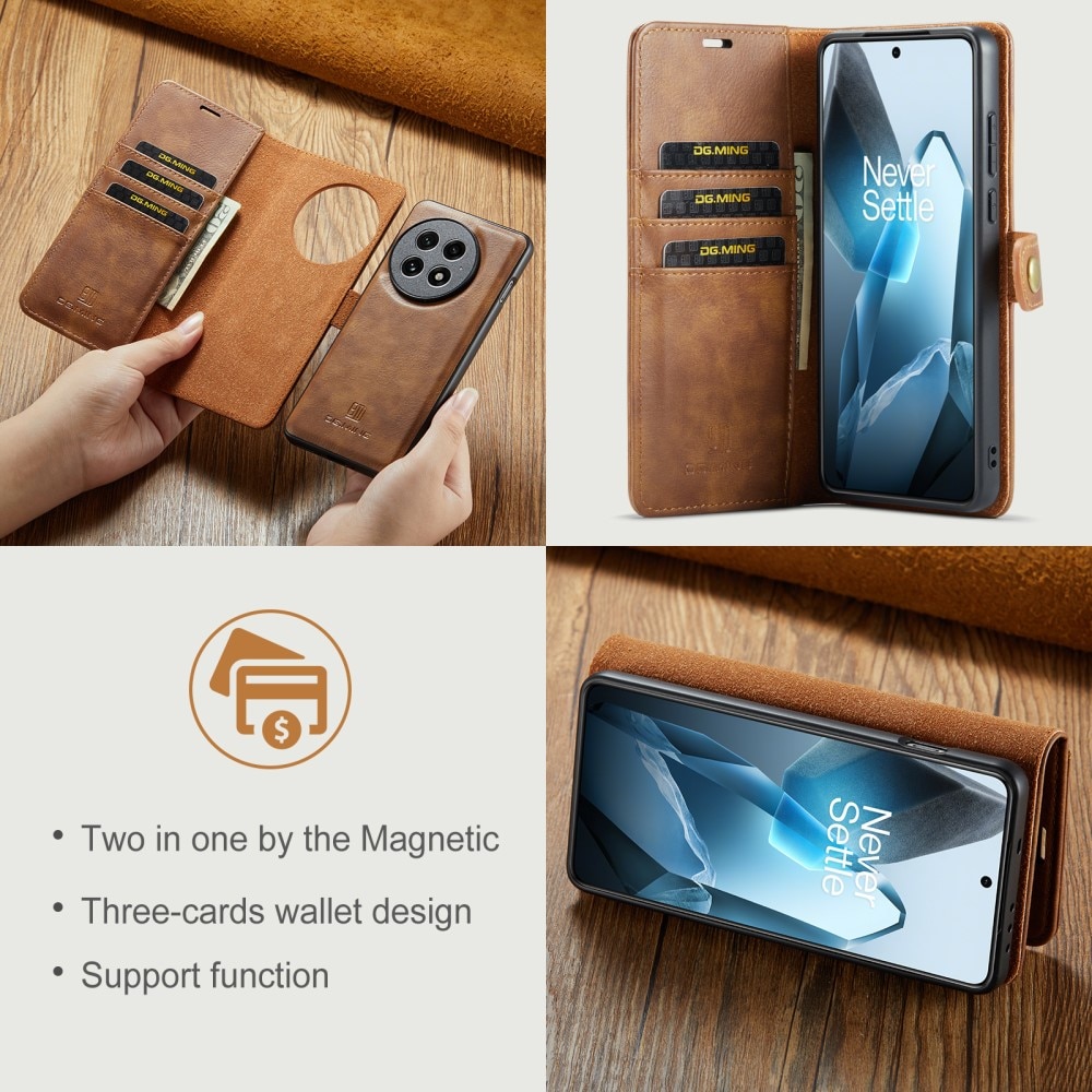 Magnet Wallet  OnePlus 13 Cognac