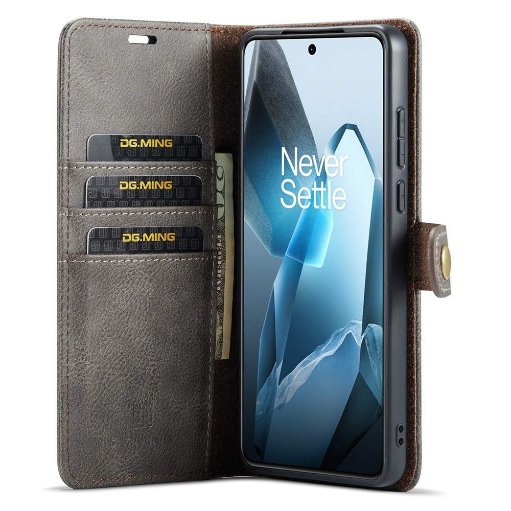 Magnet Wallet  OnePlus 13 Brown