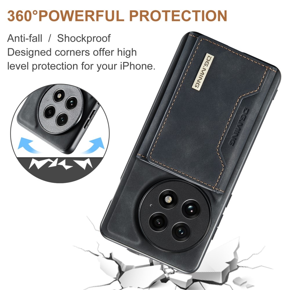 Magnetic Card Slot Case  OnePlus 13 Black