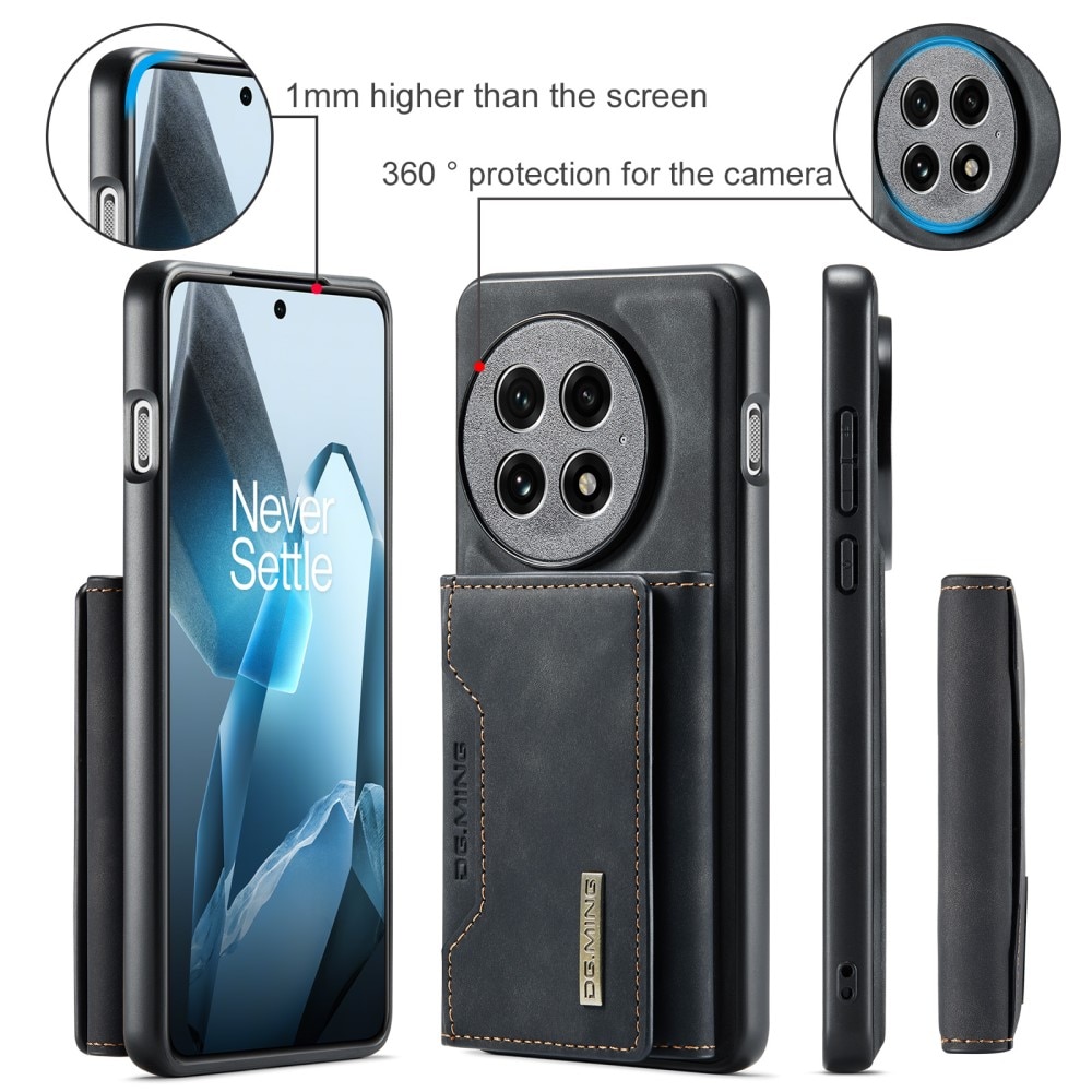 Magnetic Card Slot Case  OnePlus 13 Black