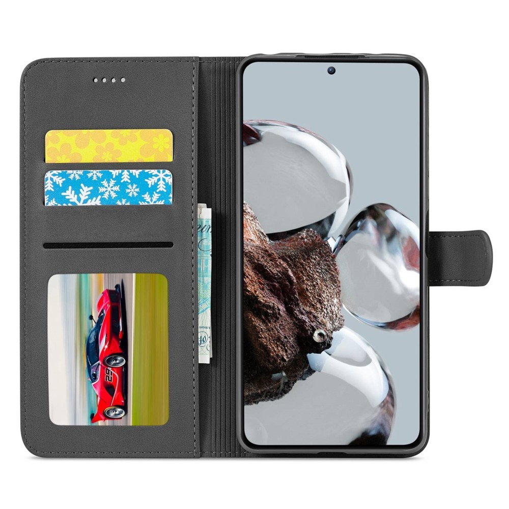 Plånboksfodral Xiaomi 12T/12T Pro svart