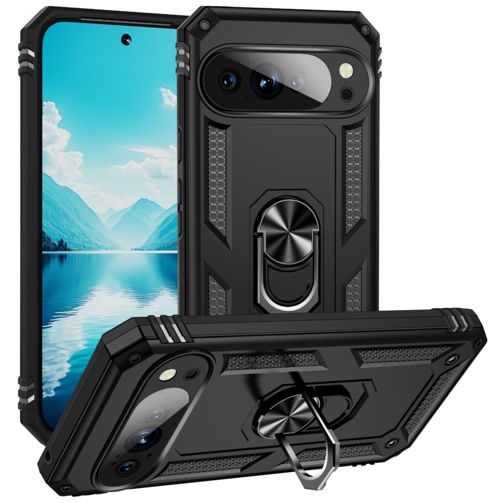 Hybridskal Tech Ring Google Pixel 10 Pro svart