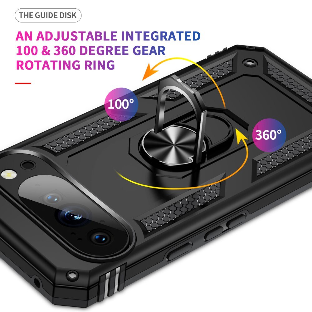Hybridskal Tech Ring Google Pixel 10 Pro svart