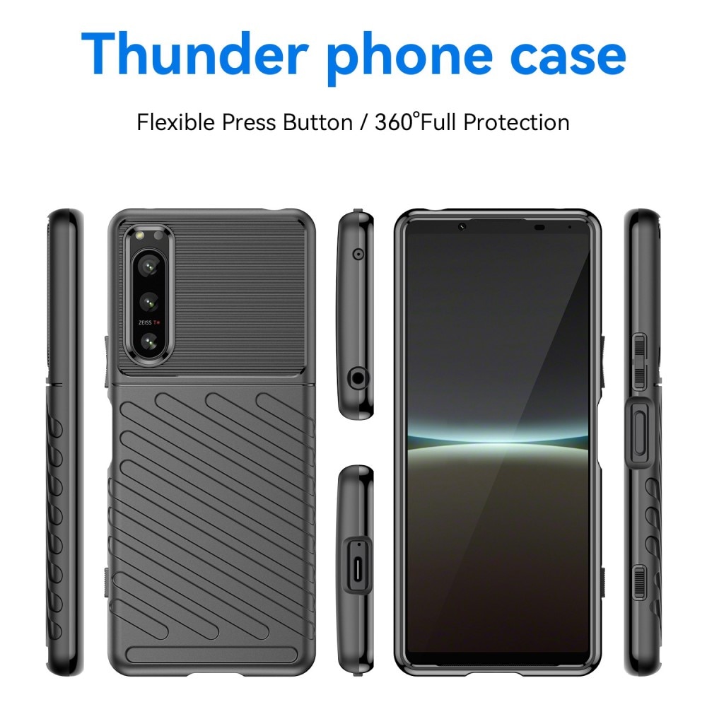 Thunder TPU Case Sony Xperia 5 IV black