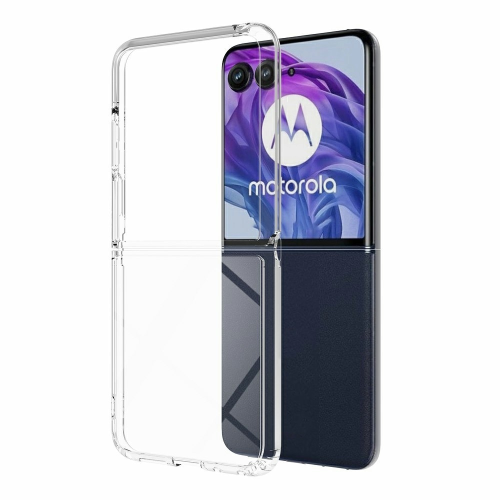 Hybridskal Motorola Razr 60 Ultra Genomskinlig