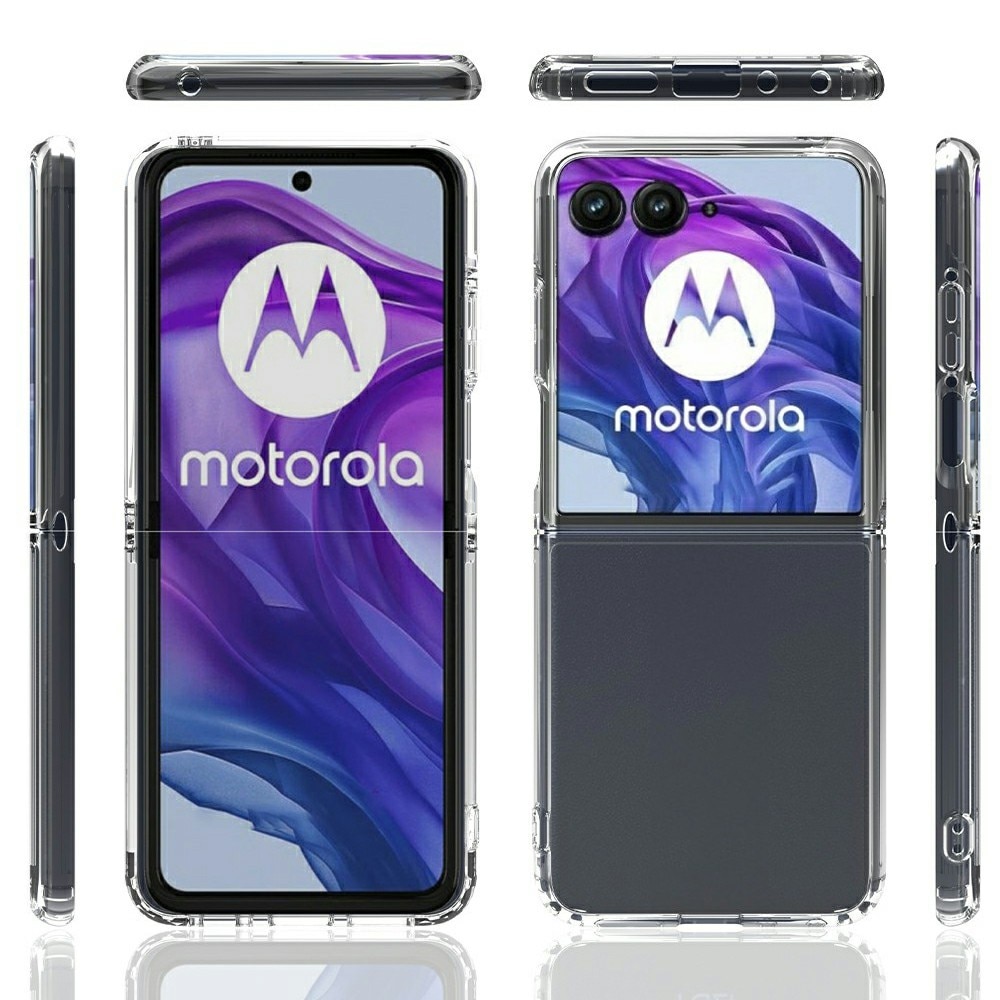 Hybridskal Motorola Razr 60 Ultra Genomskinlig
