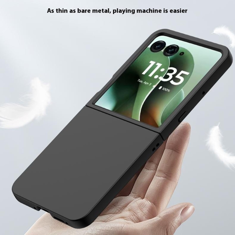 Hårdskal Gummerat Motorola Razr 60 Ultra Svart