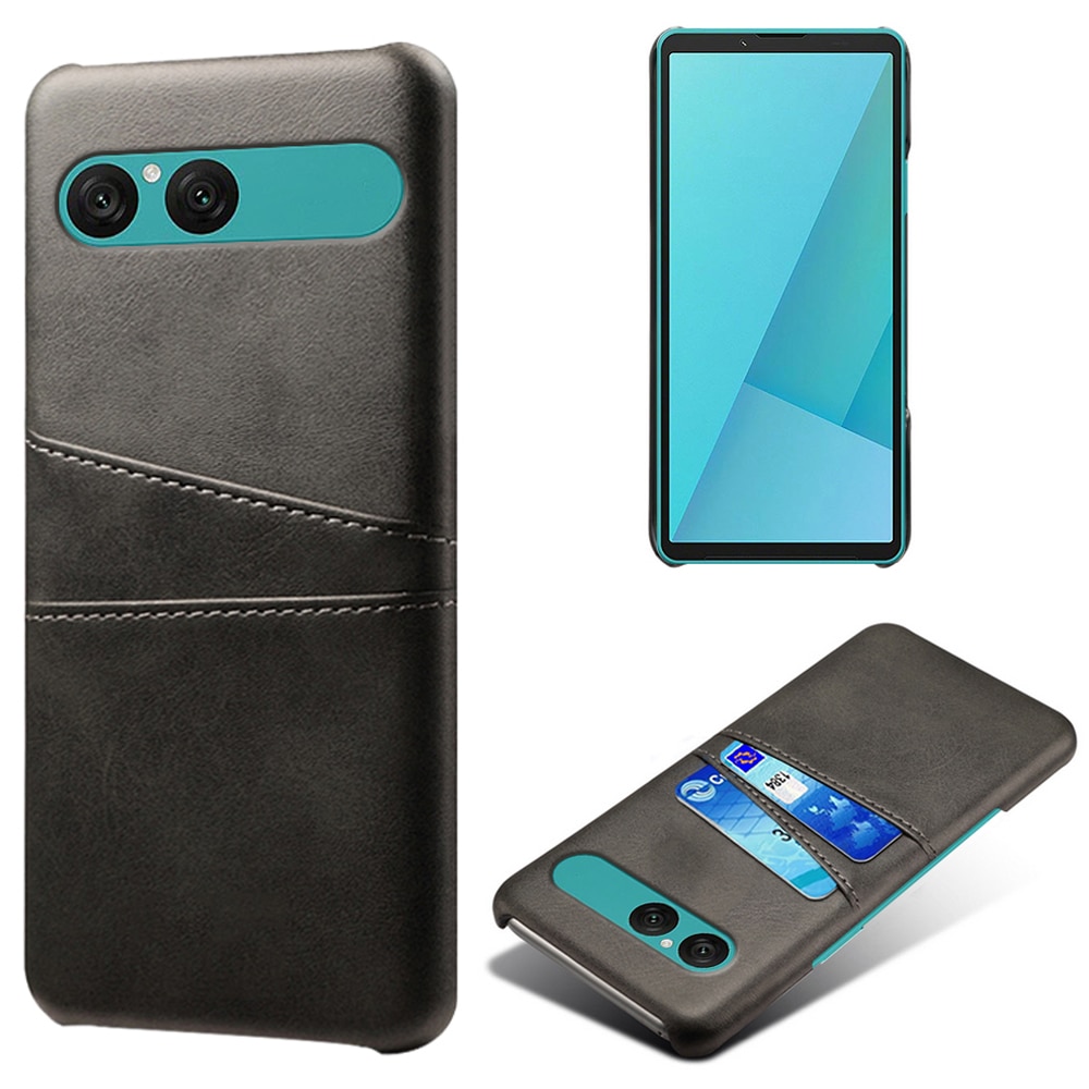 Card Slots Case Sony Xperia 10 VII Svart