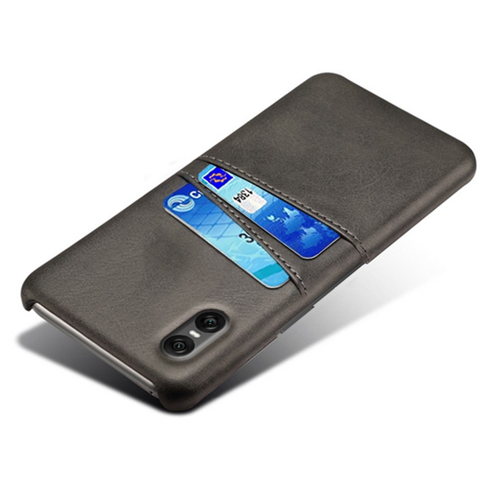 Card Slots Case Sony Xperia 10 VII Svart