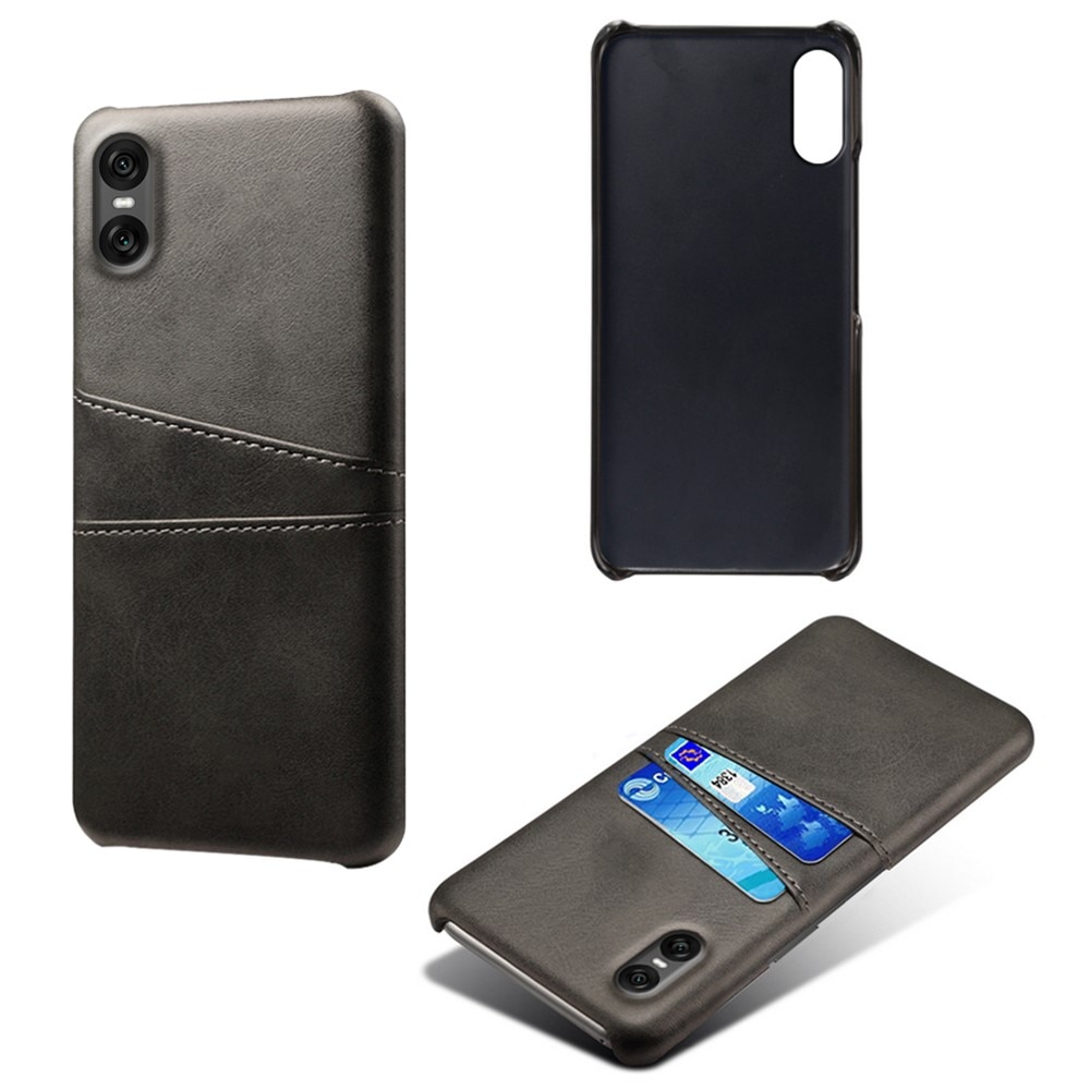 Card Slots Case Sony Xperia 10 VII Svart