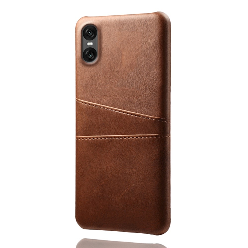 Card Slots Case Sony Xperia 10 VII Brun