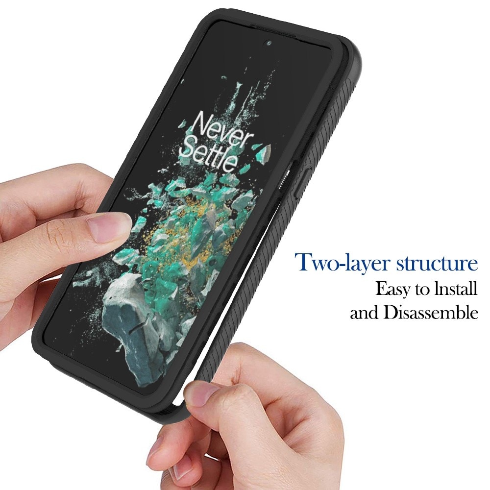 Full Cover Skal OnePlus 10T svart