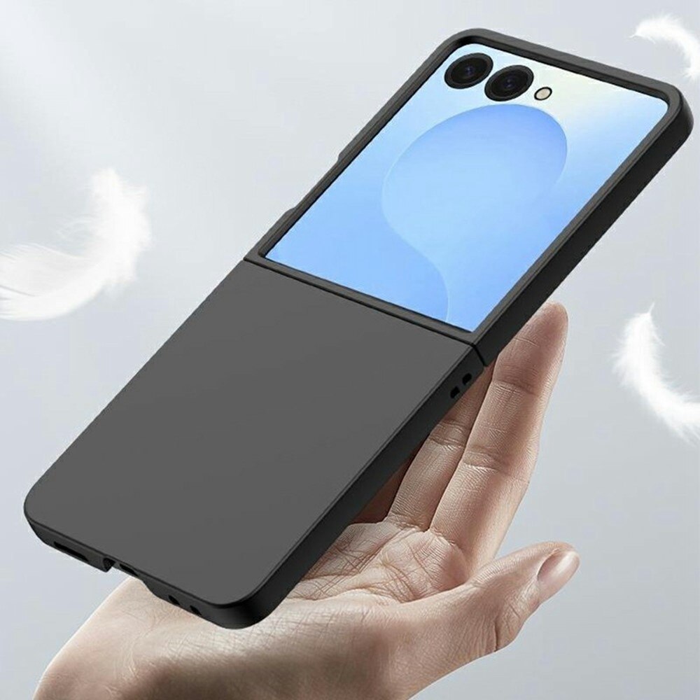 Hårdskal Gummerat Samsung Galaxy Z Flip 7 svart