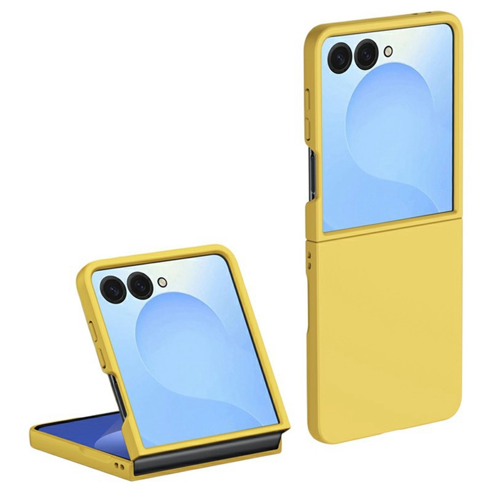 Hårdskal Gummerat Samsung Galaxy Z Flip 7 Gul